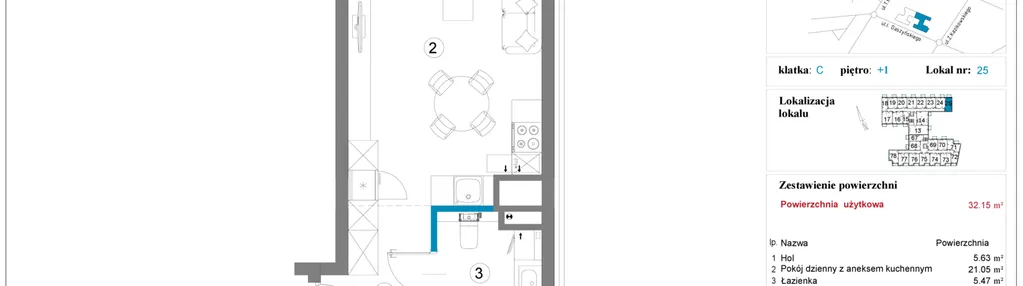 Mieszkanie w inwestycji: Daszyńskiego Square etap 2