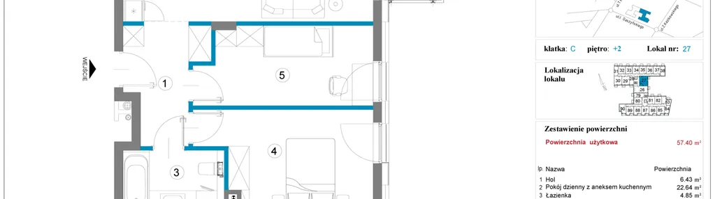 Mieszkanie w inwestycji: Daszyńskiego Square etap 2