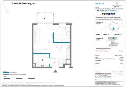 Mieszkanie w inwestycji: Daszyńskiego Square etap 2
