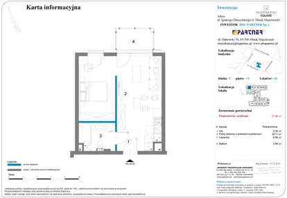 Mieszkanie w inwestycji: Daszyńskiego Square etap 2