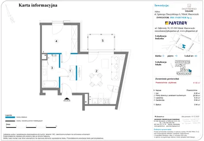 Mieszkanie w inwestycji: Daszyńskiego Square etap 2