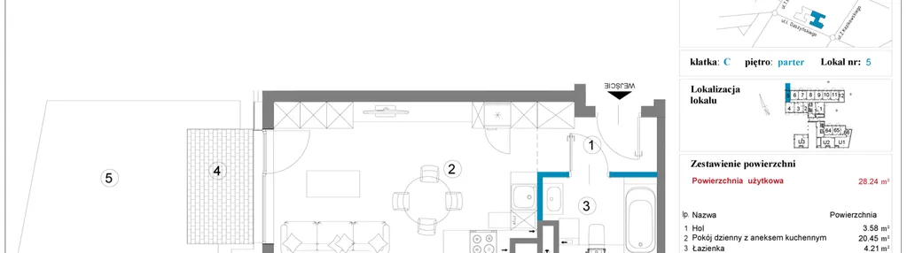 Mieszkanie w inwestycji: Daszyńskiego Square etap 2