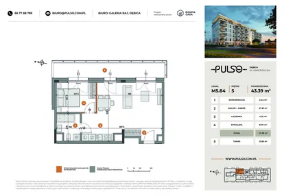 Mieszkanie w inwestycji: Pulso