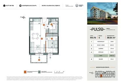 Mieszkanie w inwestycji: Pulso