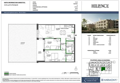 Mieszkanie w inwestycji: Hillence etap 3