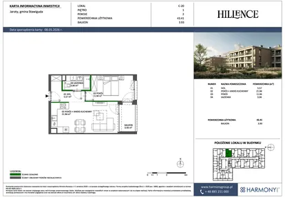 Mieszkanie w inwestycji: Hillence etap 3