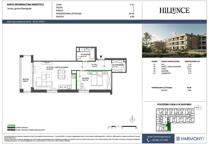 Mieszkanie w inwestycji: Hillence etap 3