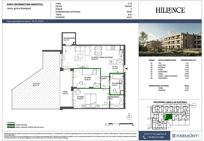 Mieszkanie w inwestycji: Hillence etap 3