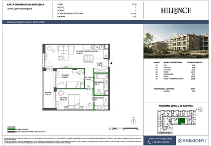 Mieszkanie w inwestycji: Hillence etap 3