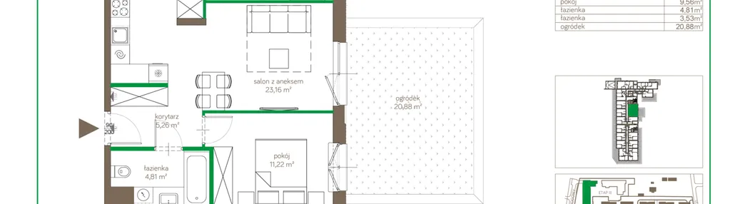 Mieszkanie w inwestycji: Ostródzka 123 - III etap