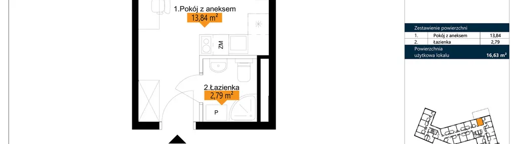 Mieszkanie w inwestycji: ŁACINA SPOT - apartamenty inwestycyjne