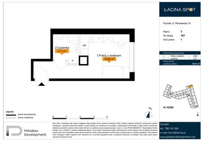 Mieszkanie w inwestycji: ŁACINA SPOT - apartamenty inwestycyjne