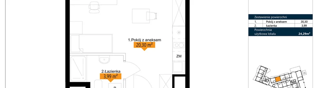 Mieszkanie w inwestycji: ŁACINA SPOT - apartamenty inwestycyjne