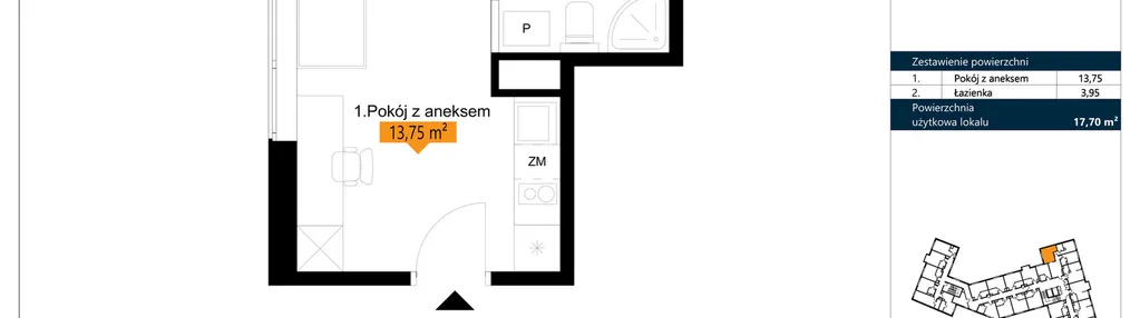 Mieszkanie w inwestycji: ŁACINA SPOT - apartamenty inwestycyjne