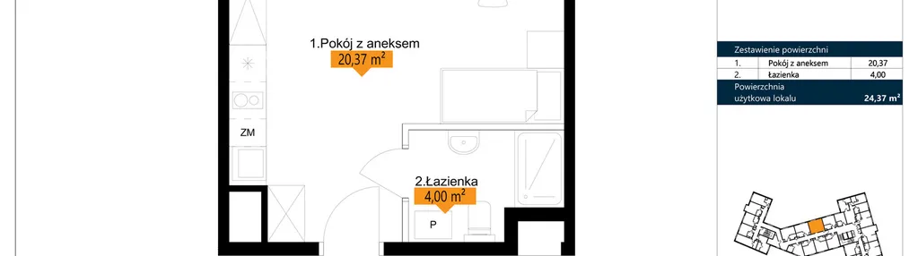 Mieszkanie w inwestycji: ŁACINA SPOT - apartamenty inwestycyjne