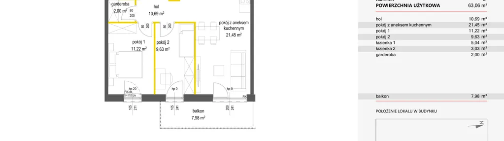 Mieszkanie w inwestycji: Concept Ćwiklińska
