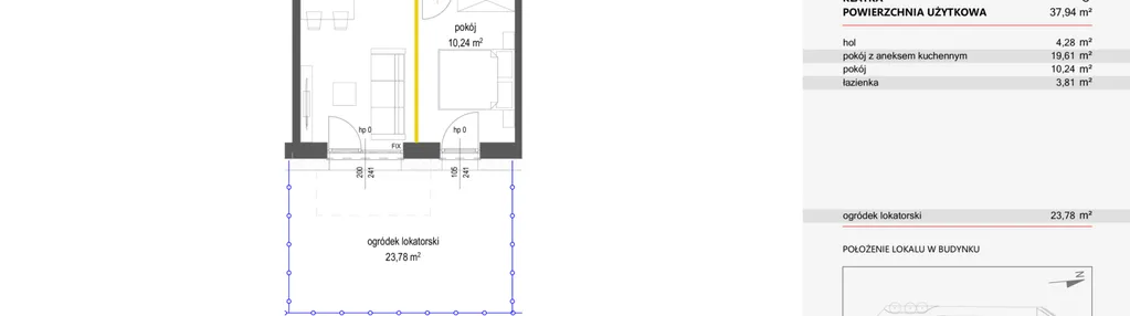 Mieszkanie w inwestycji: Concept Ćwiklińska