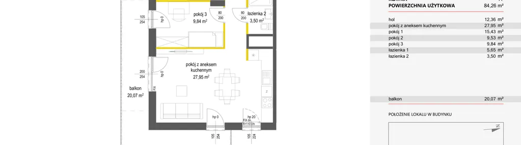 Mieszkanie w inwestycji: Concept Ćwiklińska