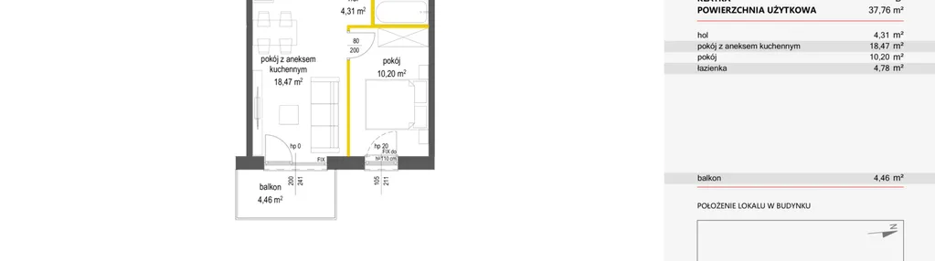 Mieszkanie w inwestycji: Concept Ćwiklińska