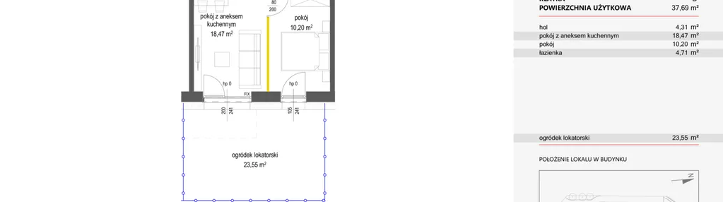 Mieszkanie w inwestycji: Concept Ćwiklińska