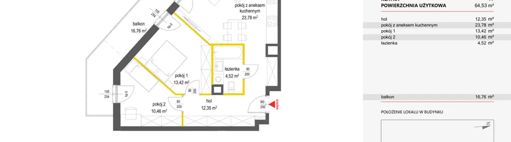 Mieszkanie w inwestycji: Concept Ćwiklińska