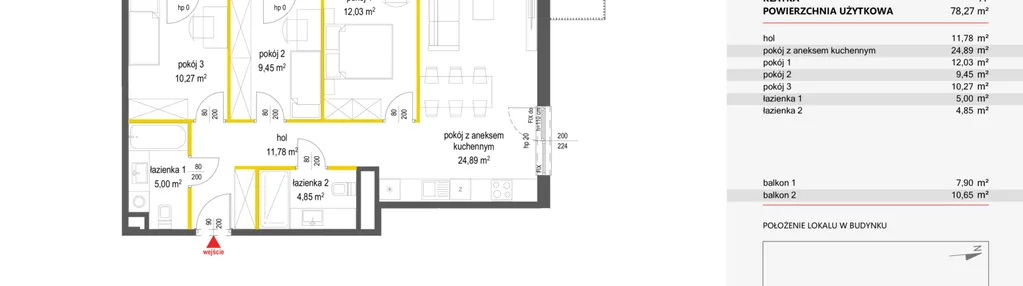 Mieszkanie w inwestycji: Concept Ćwiklińska