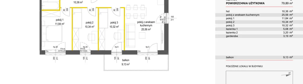 Mieszkanie w inwestycji: Concept Ćwiklińska