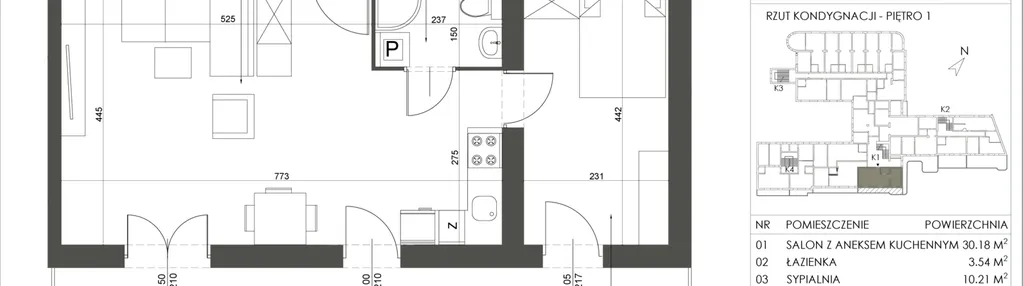 Mieszkanie w inwestycji: Przystań Bogaczewo