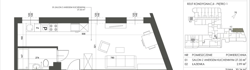 Mieszkanie w inwestycji: Przystań Bogaczewo