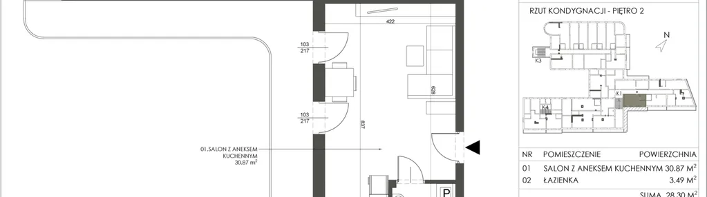 Mieszkanie w inwestycji: Przystań Bogaczewo