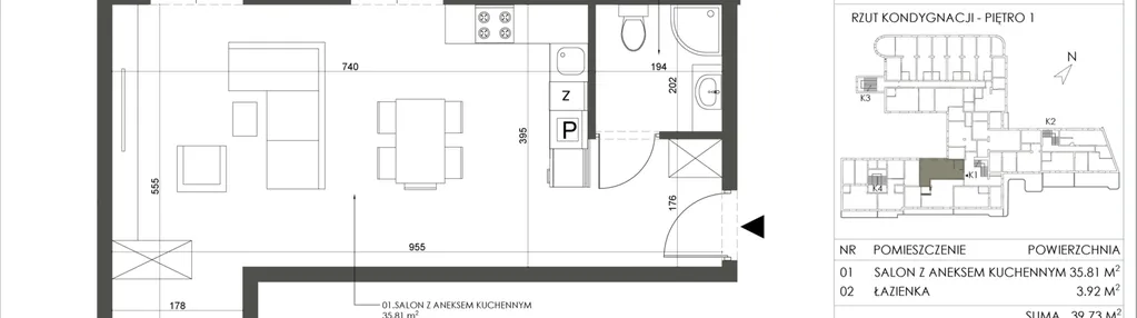 Mieszkanie w inwestycji: Przystań Bogaczewo