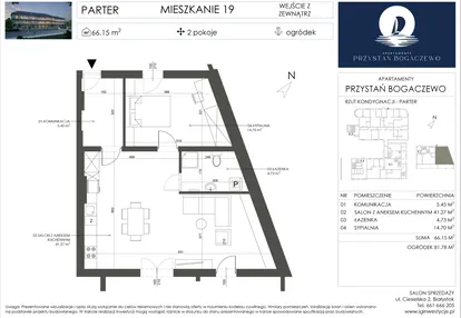 Mieszkanie w inwestycji: Przystań Bogaczewo
