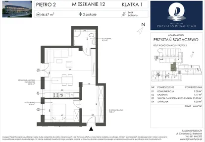 Mieszkanie w inwestycji: Przystań Bogaczewo
