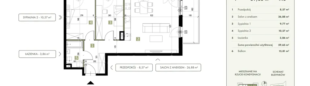 Mieszkanie w inwestycji: Quattro Ursynów