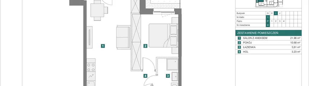 Mieszkanie w inwestycji: Apartamenty Myśliborska Park