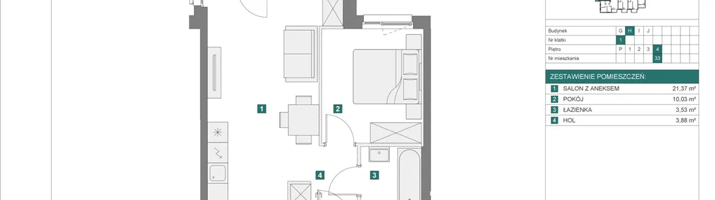 Mieszkanie w inwestycji: Apartamenty Myśliborska Park