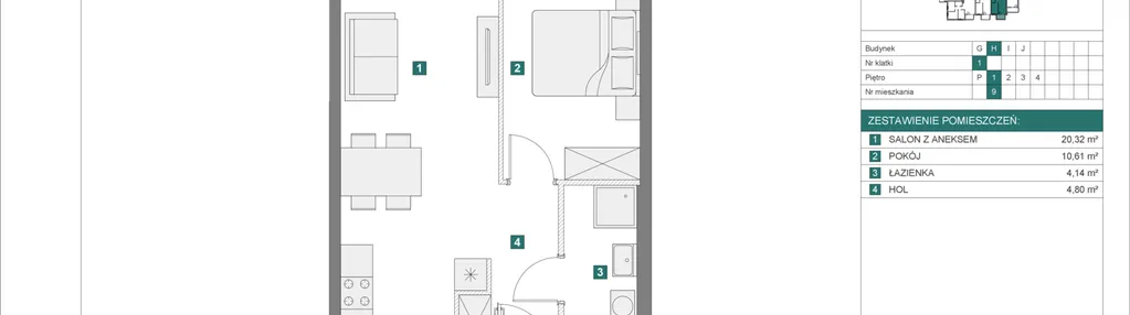 Mieszkanie w inwestycji: Apartamenty Myśliborska Park