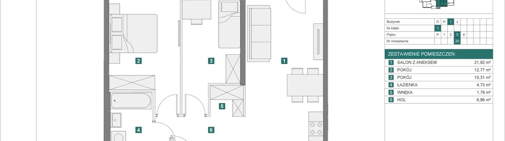 Mieszkanie w inwestycji: Apartamenty Myśliborska Park