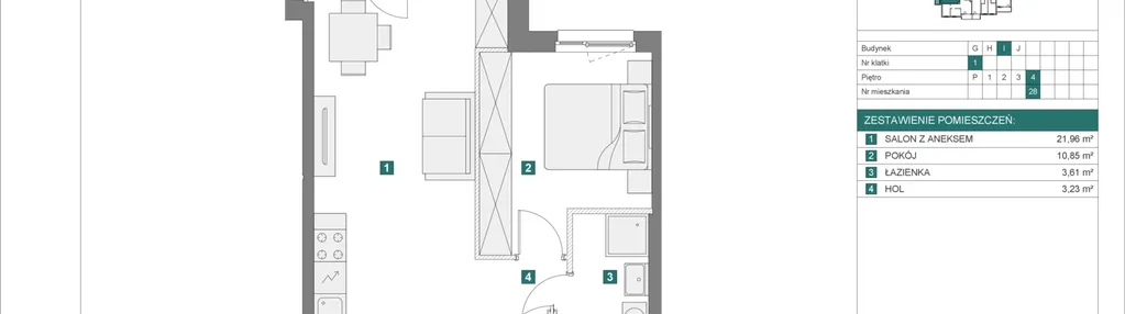 Mieszkanie w inwestycji: Apartamenty Myśliborska Park