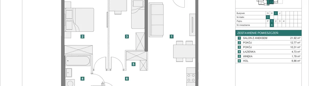 Mieszkanie w inwestycji: Apartamenty Myśliborska Park