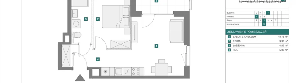 Mieszkanie w inwestycji: Apartamenty Myśliborska Park