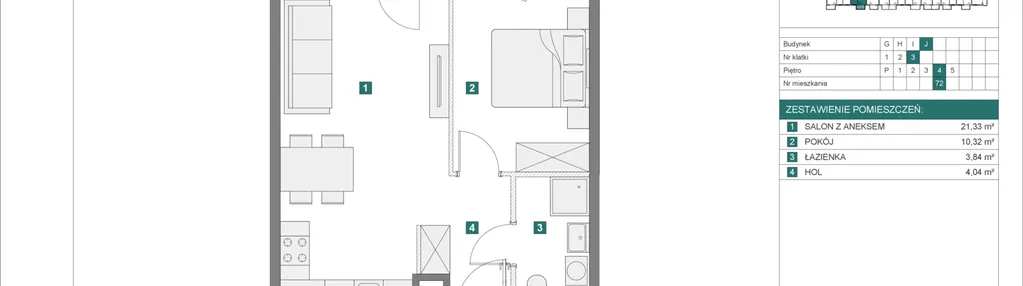 Mieszkanie w inwestycji: Apartamenty Myśliborska Park