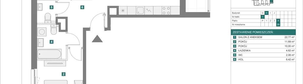 Mieszkanie w inwestycji: Apartamenty Myśliborska Park