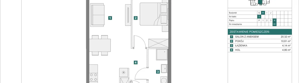 Mieszkanie w inwestycji: Apartamenty Myśliborska Park