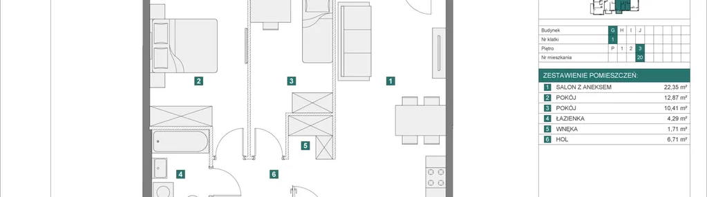 Mieszkanie w inwestycji: Apartamenty Myśliborska Park