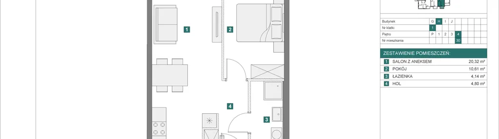 Mieszkanie w inwestycji: Apartamenty Myśliborska Park