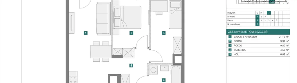 Mieszkanie w inwestycji: Apartamenty Myśliborska Park