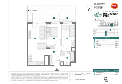 Mieszkanie w inwestycji: Apartamenty Myśliborska Park