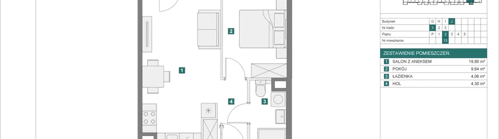Mieszkanie w inwestycji: Apartamenty Myśliborska Park