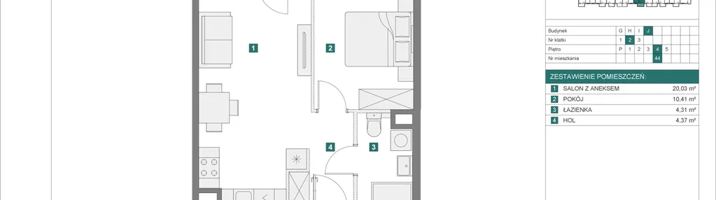 Mieszkanie w inwestycji: Apartamenty Myśliborska Park